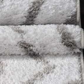 Килим за антре (80 x 300) Puffy 7754 Бял
Сив