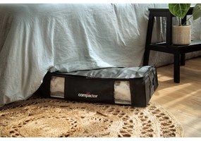 Черна кутия за съхранение под леглото XXL Black Edition 3D, 145 л - Compactor