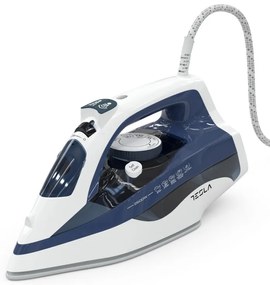 Ютия за гладене Tesla IR301BL, 2600 W, Керамична плоча, Пара 135g/min, 0.400 ml, Самопочистване, Син/Бял