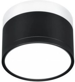 LED Лампа за таван TUBA LED/9W/230V бяла/черна