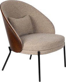 Бежов фотьойл Rodin - Dutchbone