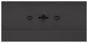 LED висящо осветително тяло с метален абажур в черно-меден цвят Orbit - Trio Select