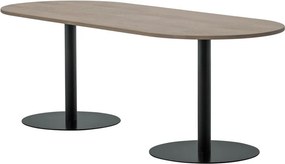 Трапезна маса с дъбова дървена плоскост 90x220 cm Tablo – WOOOD