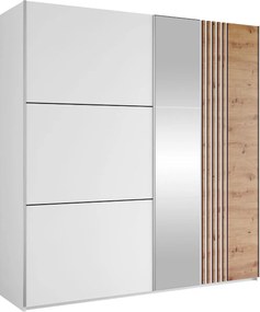 Гардероб Sintra 203 плъзгащ-Бяло Fusiko