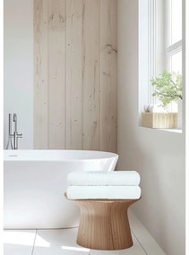 Бели памучни хавлиени кърпи в комплект от 2 бр. от тери 70x140 cm – Good Morning