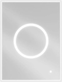 Mexen Koga осветено огледало за баня 60 x 80 см, LED 6000K, против замъгляване - 9821-060-080-611-00