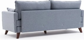 Светлосин разтегателен диван 208 cm Bella – Balcab Home