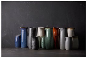 Черна/синя керамична кана за мляко 200 ml Gastro Dark Blue/Black – Bitz