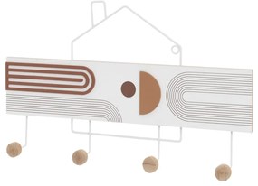 Бяла стенна закачалка Arch – Casa Selección