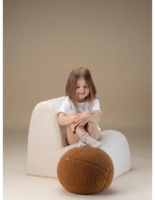 Кремав детски стол от букле Cloud – Wigiwama