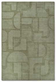 Зелен ръчно изработен вълнен килим 160x230 cm Alexis – Villeroy&amp;Boch