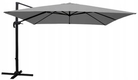 Стилен сив чадър MINI ROMA 2,5 × 2,5 м