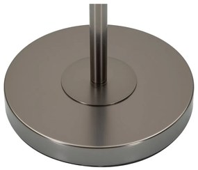 Сива подова лампа с текстилен абажур (височина 163 cm) Bright – Mauro Ferretti