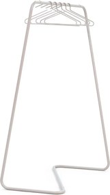 Кафяво-сива стоманена стойка за дрехи 118x160x57 cm Hang-On – Spinder Design