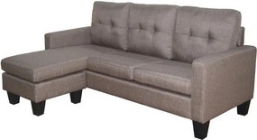 Ъглов диван Lisbon-кафяво