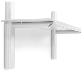 Бял метален стенен рафт 60 cm Hola – Spinder Design