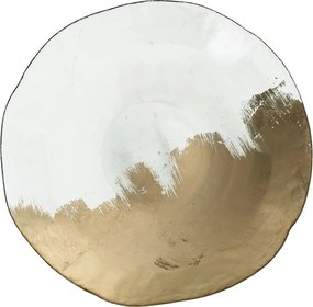 Стъклен декоративен поднос ø 29 cm – Ixia