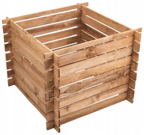 Градински дървен компостер 640L