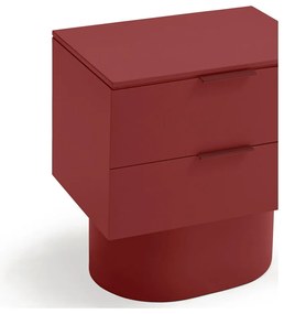 Червено нощно шкафче Totem – Teulat