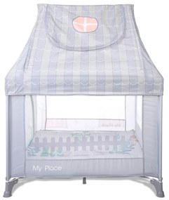 LORELLI Premium Кошара за игра MY PLACE с покрив GREY