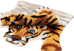 Оранжево-кафяв детски килим 110x70 cm Kids Buddy - Narma