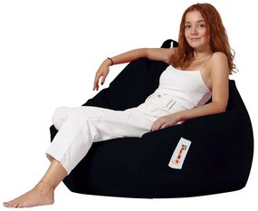 Градински пуф Premium XXL, цвят Черен