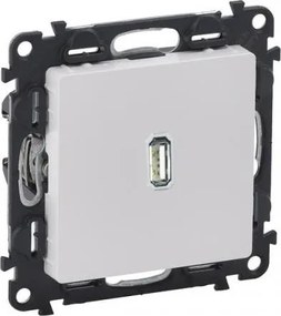 Legrand Розетка USB за зареждане тип C 1.5A 7.5W цвят Бял Valena Life  - 753105