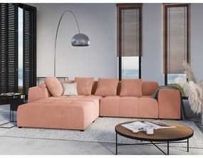 Розова кадифена възглавница за модулен диван Rome Velvet - Cosmopolitan Design