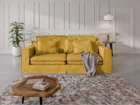 Жълт диван 236 cm Nora – Ropez