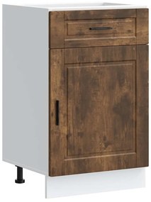 853962 vidaXL Кухненски шкаф Porto, опушен дъб, инженерно дърво