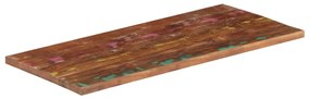 371076 vidaXL Плот за маса 110x70x2,5 см правоъгълен регенерирано дърво масив