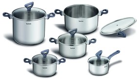 Комплект съдове от неръждаема стомана 10 бр. Daily Cook - Tefal