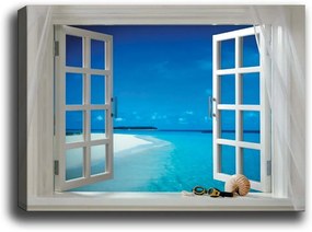 Живопис , 70 x 50 cm Open Window - Tablo Center