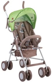 Лятна количка TREK LORELLI - Dark Beige&Green Lambs