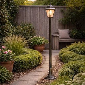 Класически фенер антично злато 122 см IP44 - Capital