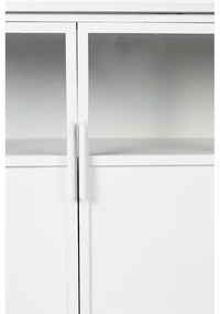 Бял метален шкаф 35x80 cm Miya - White Label