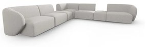 Светлосив променлив ъглов диван Shane - Micadoni Home