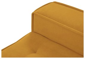Жълт ъглов диван (ляв ъгъл/"U") Mike - Micadoni Home