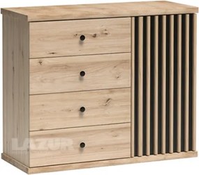 Комод Кали с една врата и чекмеджета