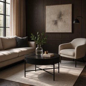 Кръгла масичка за кафе BELIEF - различни цветови варианти Dub