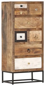 286508 vidaXL Шкаф с чекмеджета, 45x30x105 см, регенерирано дърво масив