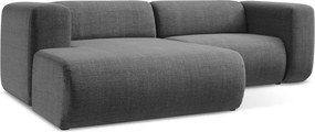 Сив ъглов диван (ляв ъгъл) Ekahi – Makamii