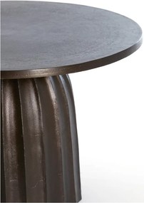Метална кръгла странична масичка ø 60 cm Veglia – Light &amp; Living