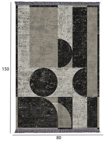 Килим 80х150 - HM7676.46 многоцветен