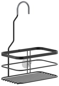 Черен висящ рафт за баня Origin - Metaltex