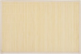 242107 vidaXL Бамбукови подложки за хранене 30 x 45 см, натурални - 6 бр
