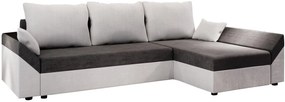Ъглов диван Eibar-Gkri-Leuko