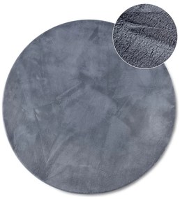 Антрацитен кръгъл килим ø 160 cm Leon – Villeroy&Boch