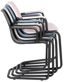 Светлорозови трапезни столове в комплект от 2 броя Thirsty - Zuiver