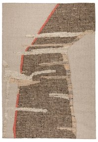 Кафяв/бежов вълнен килим 200x300 cm Briton – Dutchbone